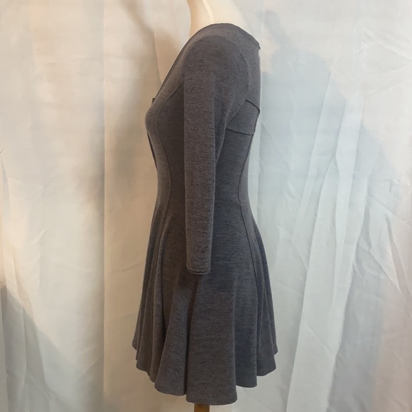 Gray Juniors Skater Style Dress - Picture 5 of 7